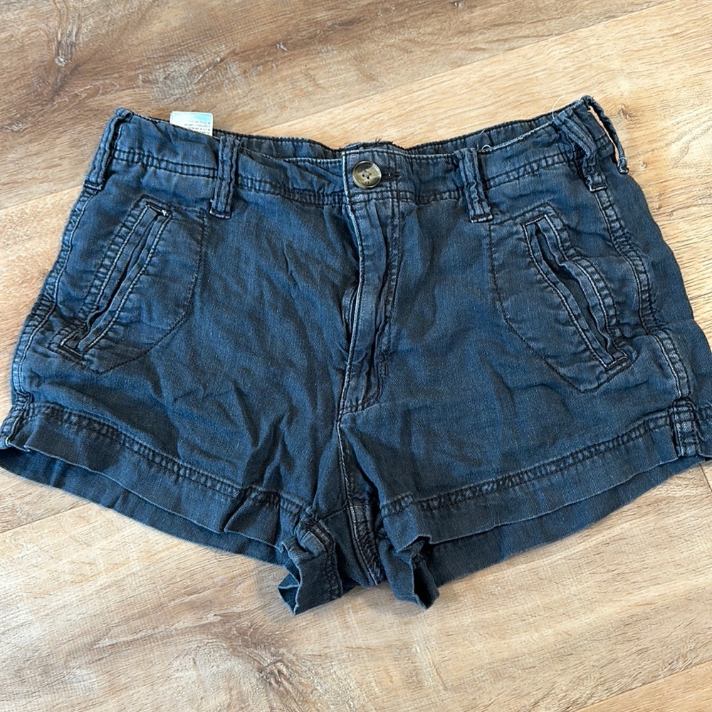 American Eagle Linen Blend Shorts